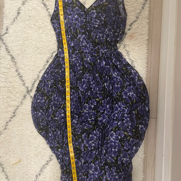 The Kooples -size 4- chiffon floral print summer dress - Picture 9 of 13